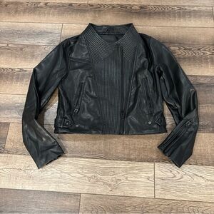 Blank NYC Black Leather Jacket